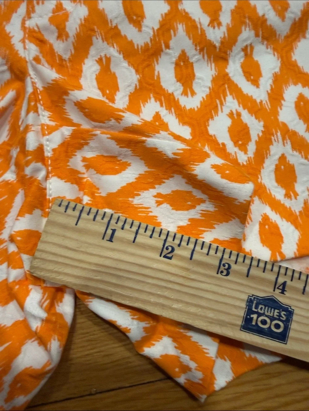 Lilly Pulitzer orange and white fish print Ellie shorts size 4 .